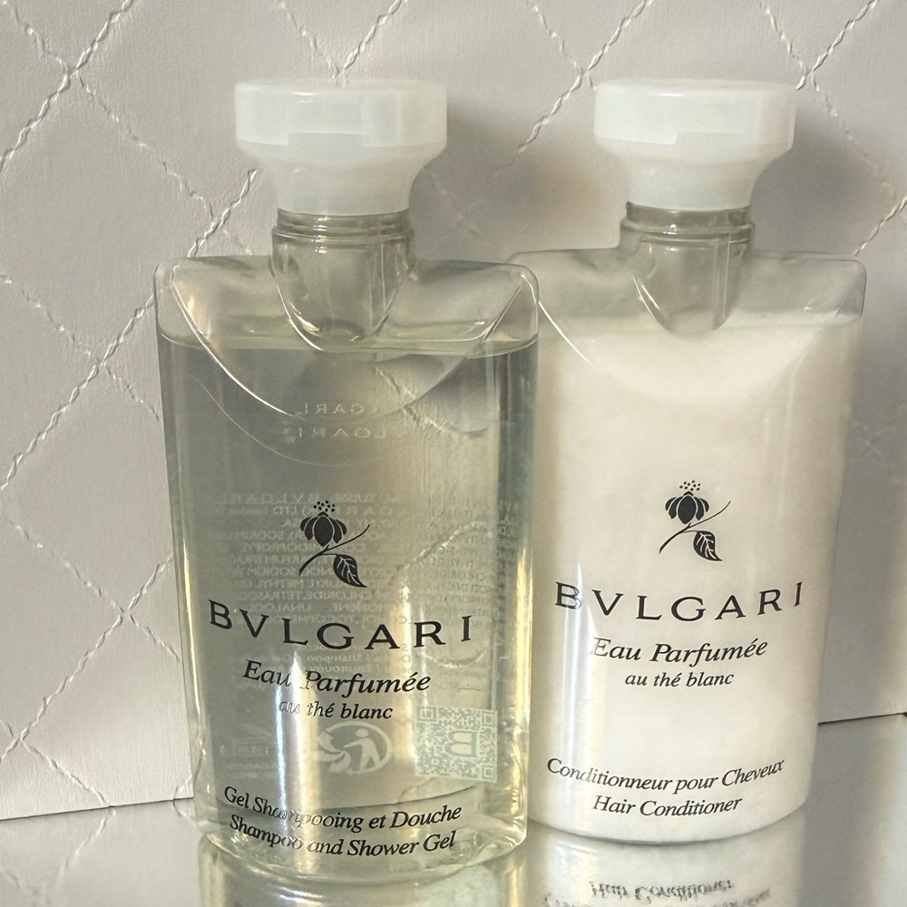 (NEW) BVLGARI Eau Parfumée au thé blanc Set
